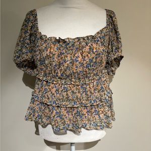 ASTR The Label Floral Top